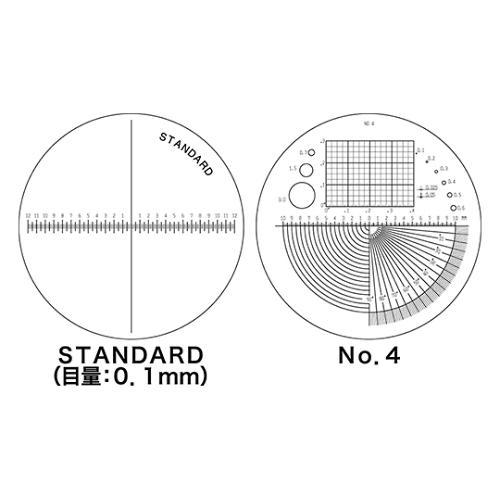 スケールルーペ用スケール板 S−35−4