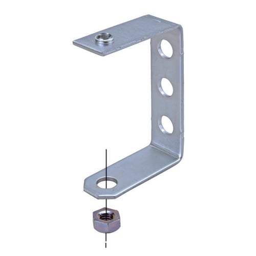 CYF100H−W3 みぞ形鋼用吊りボルト支持金具