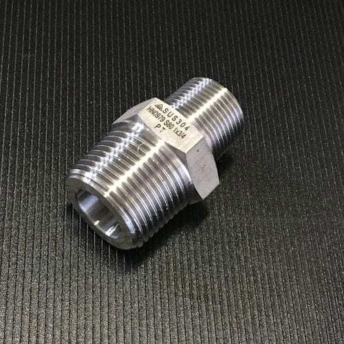 SUS304 高圧異径六角ニップル_25AX20A