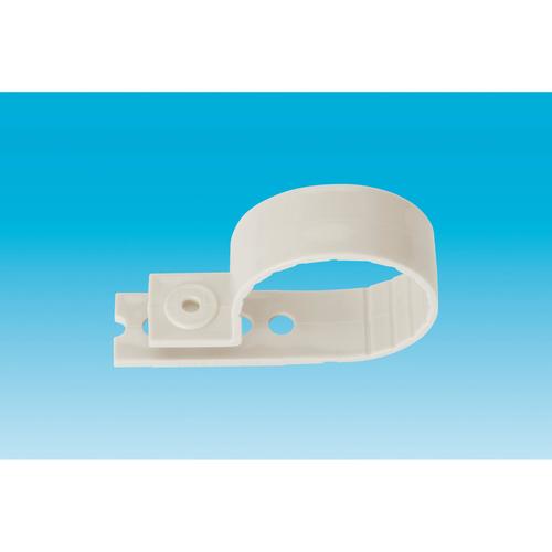 片サドル 【空調冷媒配管用】 アイボリー