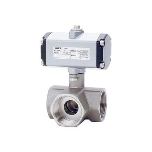 SCS14 小型空圧三方ボール弁【Lポート】