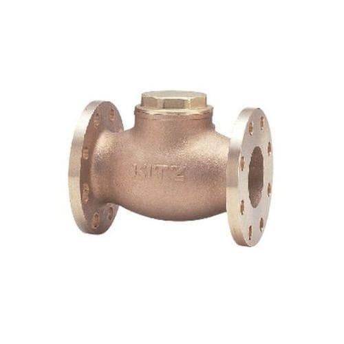 青銅スイングチャッキ弁【フランジ・JIS10K】