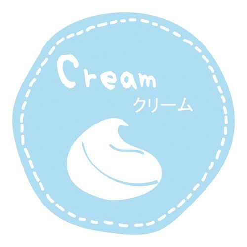 テイスティシールクリームΦ28100枚50セット