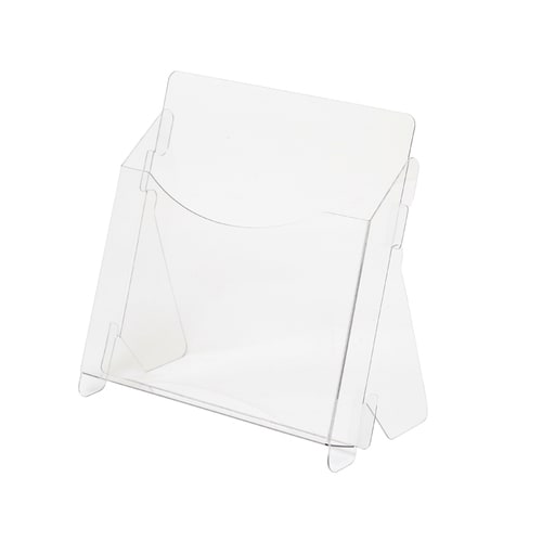 PET組み立てパンフレットスタンドCD30袋