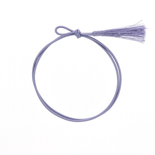 彩ゴム房二重片花結び58cm折径11cm藤20