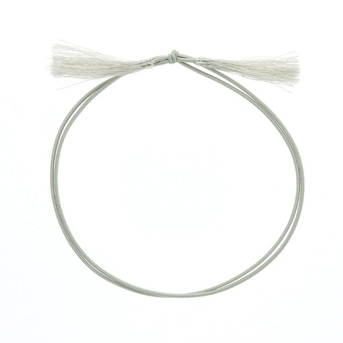 彩ゴム二重ゴム房38cm折径16cmグレー20