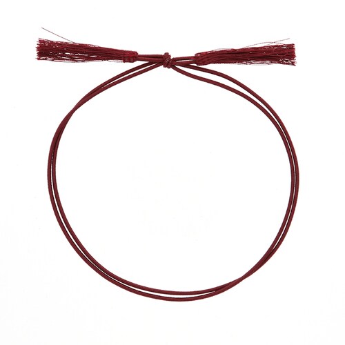 彩ゴム二重ゴム房38cm折径16cmエンジ20