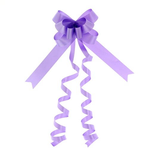 リボンボウ22mm巾ラベンダー50本入20