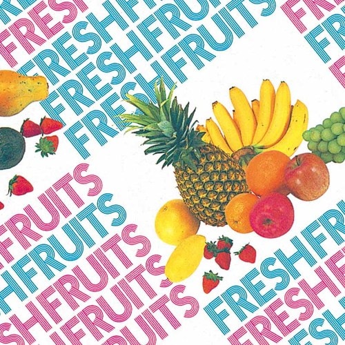 包装紙H判半才特厚レターフルーツ100枚入10