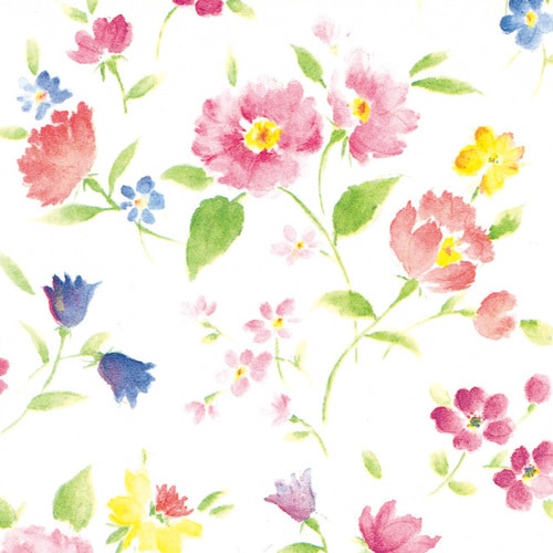 包装紙 全判 花づくし 100枚入×5