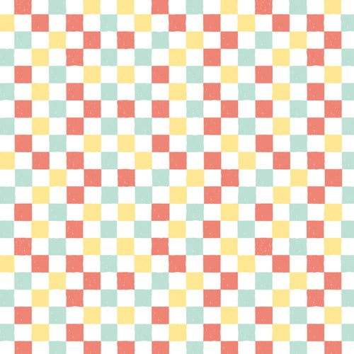 包装紙 半才 モダン市松×10