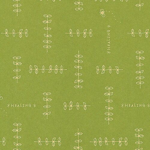 包装紙ハトロン判半才ハーブリーフG10セット