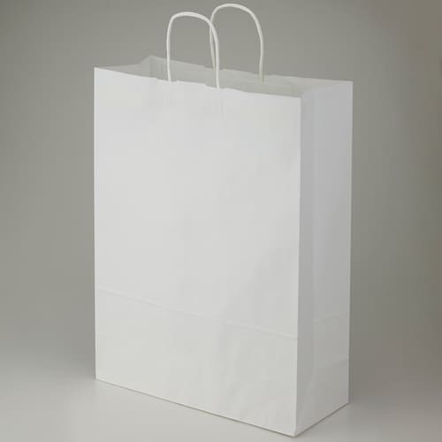 25チャームバッグ KA 晒白無地 4セット