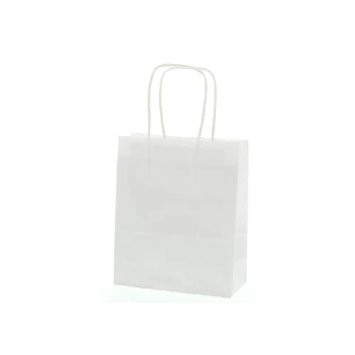 25チャームバッグ20−1晒白無地CH6セット