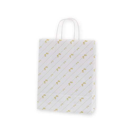 25チャームバッグ MS1 斜線リボン 4セット