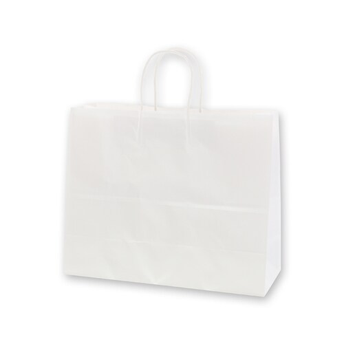 25チャームバッグ 38−3 白無地 4セット