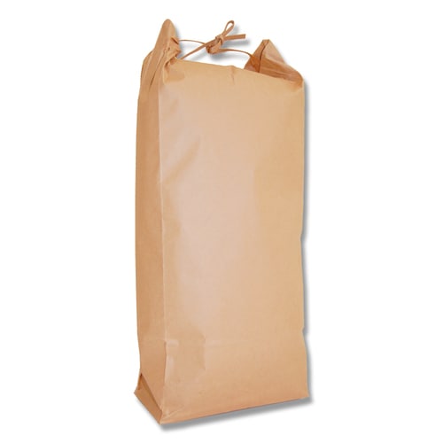 米袋 クラフト無地5KG バンド付