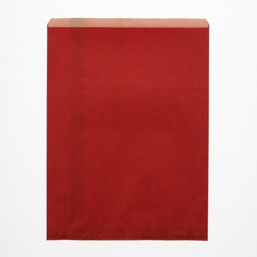 柄小袋 R−10 筋入無地 赤 10セット