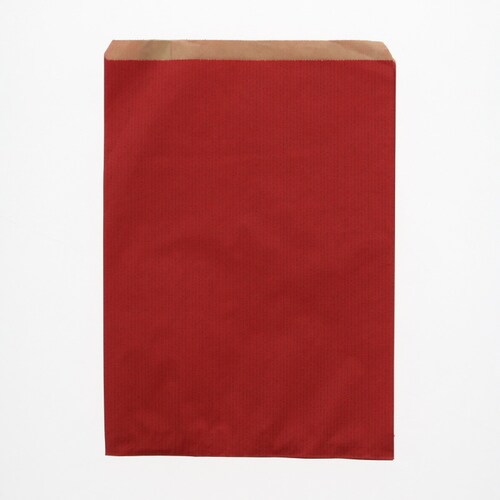 柄小袋 R−20 筋入無地 赤 10セット