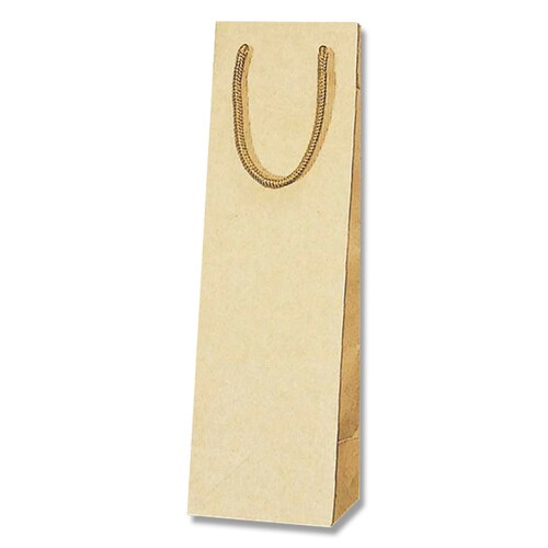 Kバッグ ワイン1本 クラフトエンボス 5セット