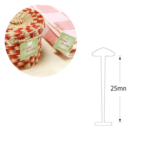 ヘイコー タグピン 細 25mm 10セット