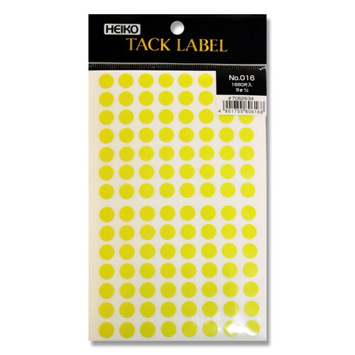 タックラベルNo.016Φ91680片入10
