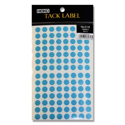タックラベルNo.018Φ91680片入10