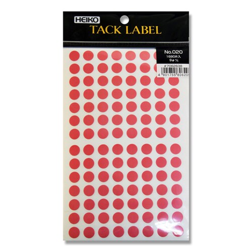 タックラベルNo.020Φ91680片入10