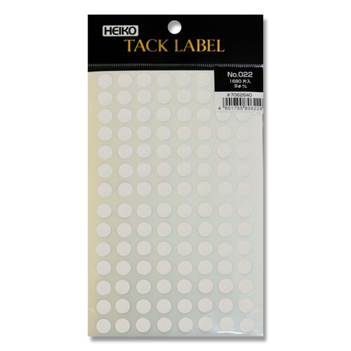 タックラベルNo.022Φ91680片入10