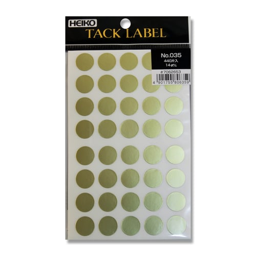 タックラベルNo.035Φ14440片入10