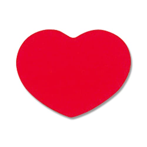 ロールシール ハート 赤 500片×5