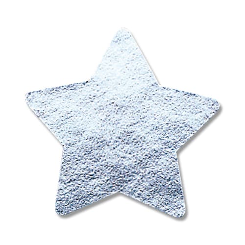 ロールシール 星 銀 500片×5