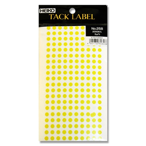 タックラベルNo.258Φ52000片入10