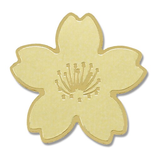 ギフトシール 紅桜 金 36片×10