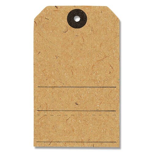 提札No.575太綿糸生成付200枚入5