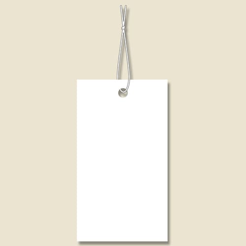 提札 No.605 綿糸付 ミニパック 10セット