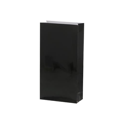 ギフトファンシーバッグS−175無地黒25セット