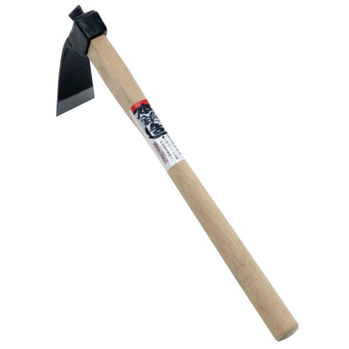 白柄手打細巾片手鍬