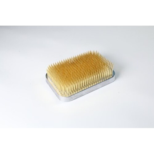 #605 極密中角 箱 真鍮針草花用