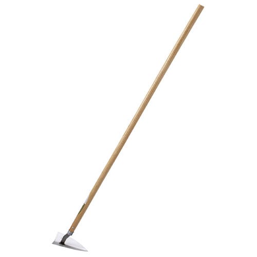 ステンレス三角ホー 180mm 1200mm柄