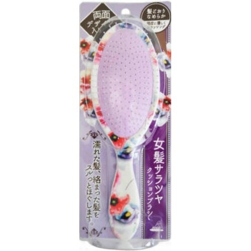 TK−1302 女髪サラツヤクッションブラシ×6