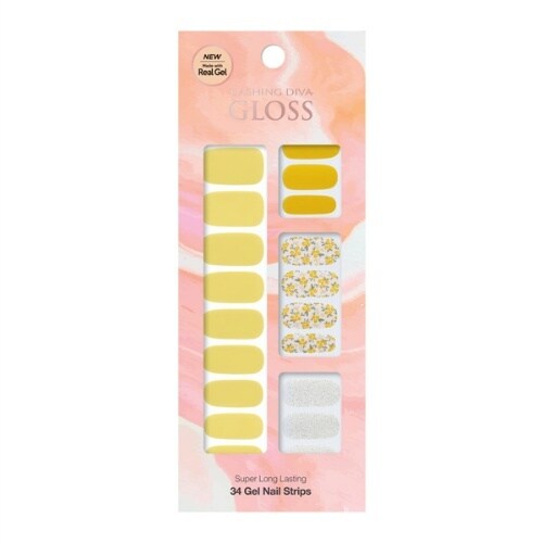 ジェルネイルシールGVP157JPイランイラン×5