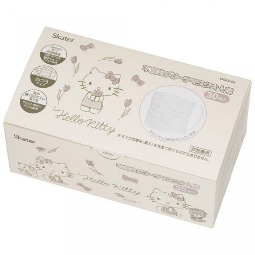 不織布マスク大人用キティMSKP4030枚×12