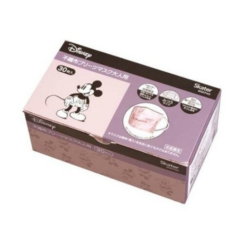 不織布マスク大人用ミッキーマウスP4030枚×12
