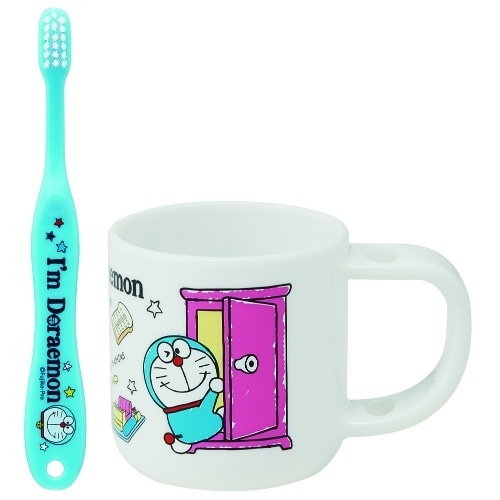 スタンド付コップ歯ブラシセットドラ道具KTB5×5