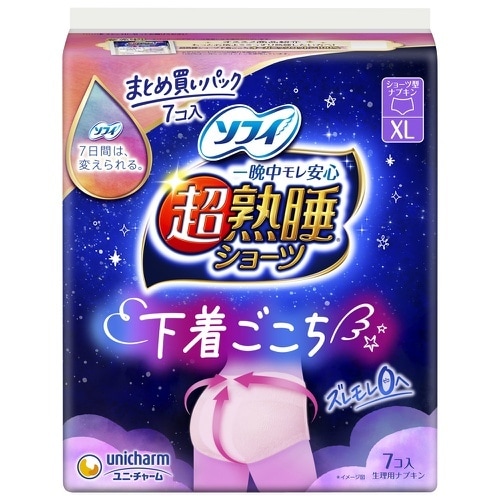 ソフィ超熟睡ショーツ XL 7枚×16
