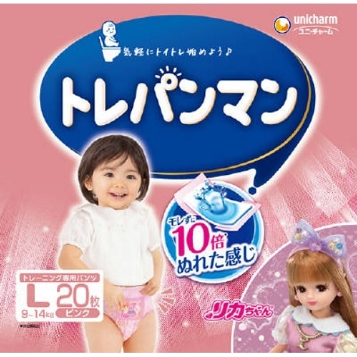 トレパンマンピンクL20枚×6
