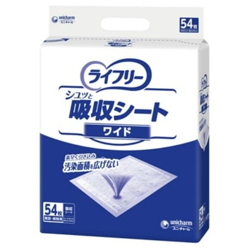 業Gライフリーシュッと吸収シートワイド54枚×4