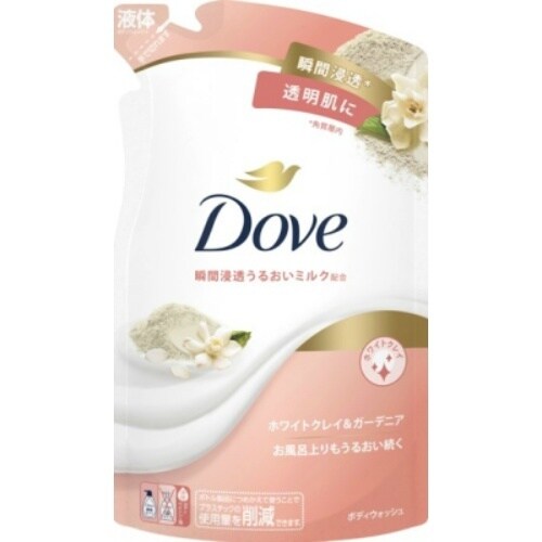 ダヴボディWホワイトクレイ&ガデニア替330G×9