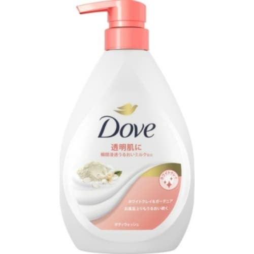 ダヴボディWホワイトクレイ&ガーデニアポンプ×6